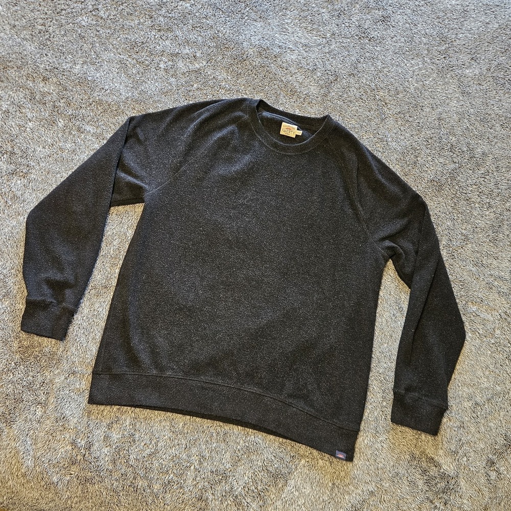 Faherty Legend‎ Sweater Mens XL Herringbone Crewneck Pullover